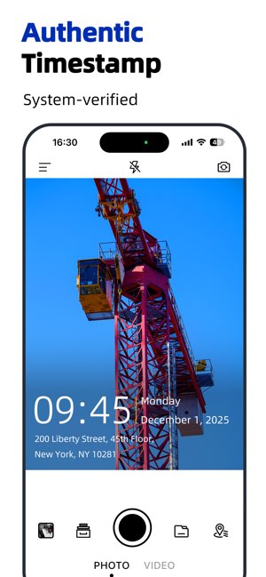 Timestamp Camera 应用截图